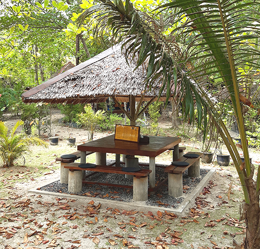 Warm dining atmosphere at Bintan Spa Resort – Mutiara Beach Resort